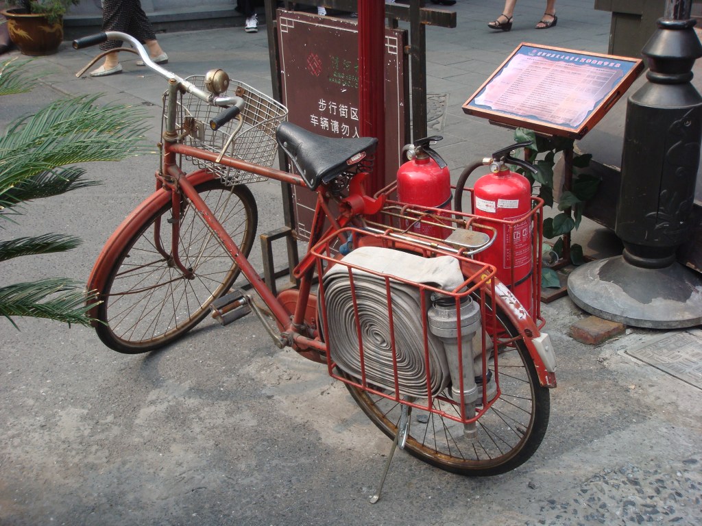 Les chinois sont équipés en cas d'incendies pour les JO